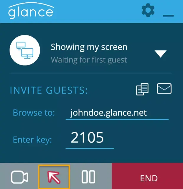 glance intuit screen sharing